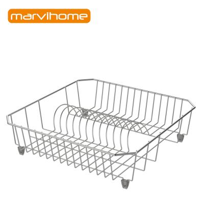 China Viable Stainless Steel Kitchen Storage Divider Dish Grid / Basket for sale