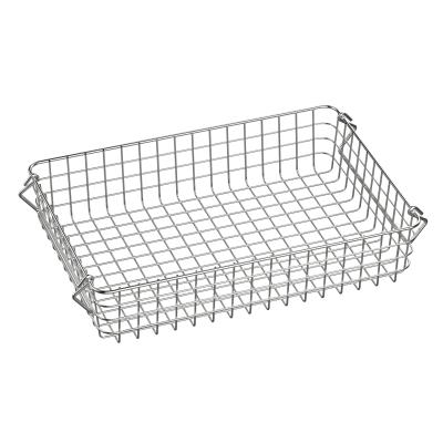 China Wugi Stylish Stainless Steel Laundry Wire Storage Basket for sale