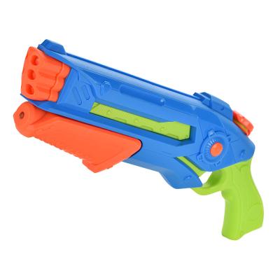 China Toy Hot Selling Cool Shape Gun Water Gun Toys Water Game Color Space Plastic Solid Water Gun for sale