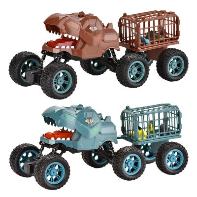 China Toy Favorite Four Way Off Series Dinosaur Model Rock Climbing Expert Dinosaur Model Car Six Round Wireless Remote Control Car for sale