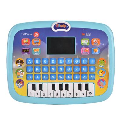 China Kids Computer Screen LED Educational Toys Early Educational Learning Machine Teaching Machine For Children for sale