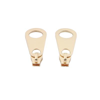 China Other Wholesale Zipper Head Light Gold Custom Luggage Zipper Slider For Handbag Clothing Shoes Boots for sale