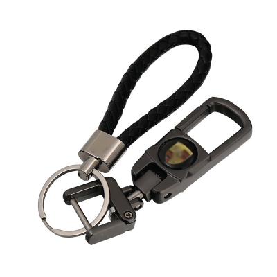 China New Arrival Durable Manufacturer Custom Personalized Cheap Metal Key Chain Leather Key Chain For Car for sale