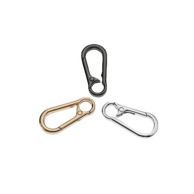 China High Quality Hardware For Spring Hook Buckle Spring Hook Buckle Luggage Supply Longevity Manufacturers Camping Carabiner Key Chain for sale