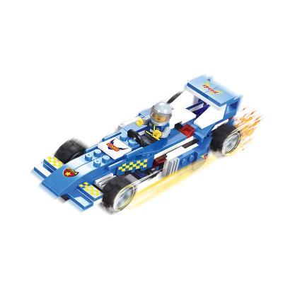 China Funny Creative Model Blocks Diy Racing Car Assembly Toys for sale