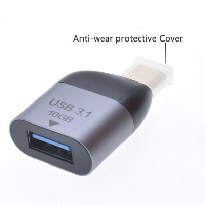 China LAPTOP Usb 3.0 Female To Type C Male Otg Type-C Connector USB-c 3.1 Adapter For Macbook Pro for sale