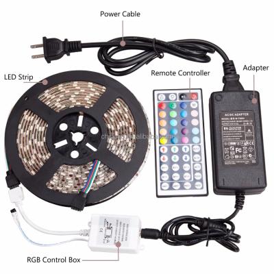 China Copper 5050 CE Rohs DC 12v Led Strip Battery Operated Led Strip Light 5050 Remote Controlled Led Strip for sale