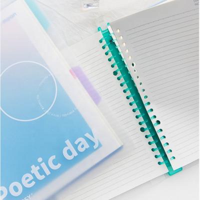 China Custom Eco-Friend Printing A5 PVC Coating Spiral Binding Paper Diary Agenda Planner Notebook for sale