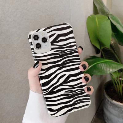 China Anti-scrach Phone Case Cell Phone Bags and Cases Cell Phone Covers Zebra Pattern Cartoon Phone Case for sale