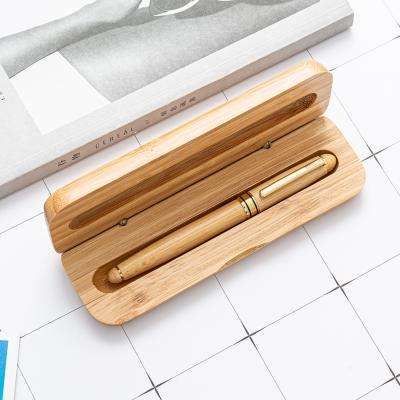 China Promotional Custom School Fountain Pen Set Pen High Quality Wood Wooden Cheap Fountain Pens With Gold Pen Tip for sale