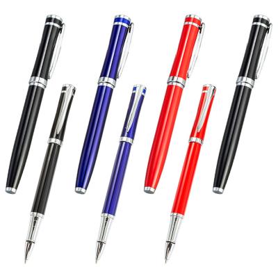 China Glitter Classic Design Promotional Gift Metal Trackball Pen for sale