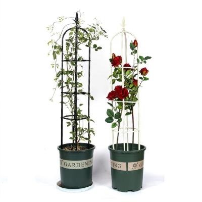 China Good Quality Clematis Rose Metal Garden Trellis Waterproof Hot Sale Garden Arch Trellis Plant Cage Supports For Climbing Plants for sale