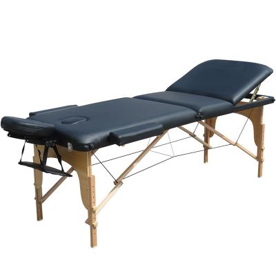 China Modern Portable Beauty SPA Salon Tattoo Massage Bed Table for sale