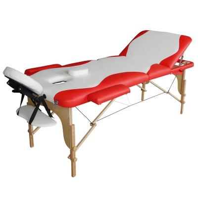 China Modern 3 section folding facial bed milking massage table for sale for sale