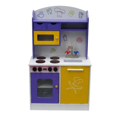 China 2019 Eco-friendly Modern Unique Children Kids Pretend Play Toy Kitchen Cooking Set Wooden for sale