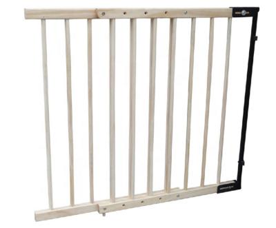 China High Quality Easily Assembled Safety Wooden Doors Baby Wooden Gate, Pet Friendly Baby Gate for sale