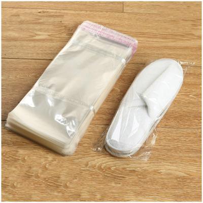 China Wholesale Safety Household Electronic Flip Flop Convenience OPP Bag Self Adhesive Plastic Packaging for sale