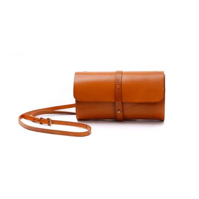 China High Quality Premium Vegetable Tanned Leather Cross Body Bags Women Handbags Ladies Shoulder for sale