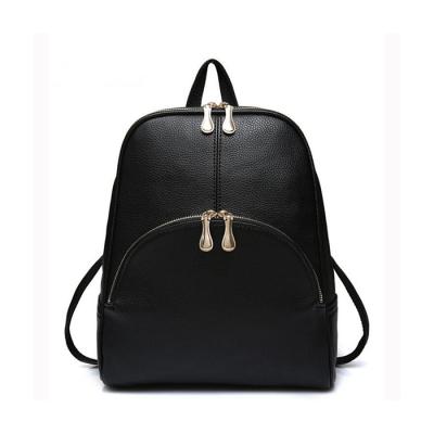 China High Quality Fashion Style School Bag Girl Vegan Leather Backpacks for sale