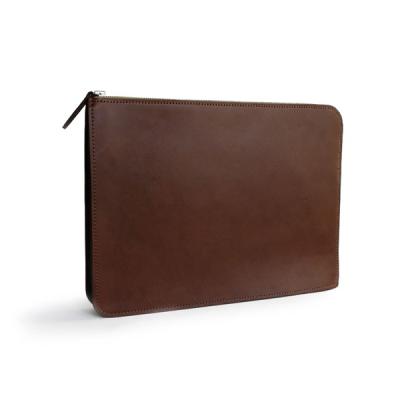 China High Quality Genuine Leather Tablet Sleeve Computer Laptop Leather Bag for sale