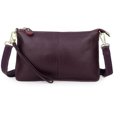 China Wholesale Luxury Fashionable Genuine Leather Casual Clutch Bag Purse For Women for sale