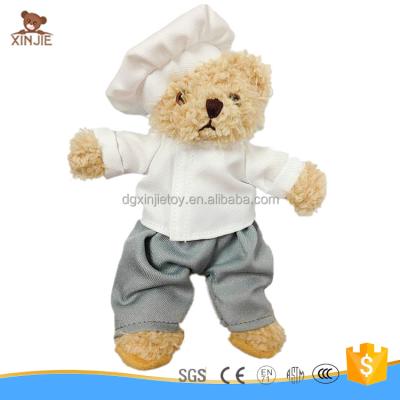 China Plush Customize Plush Chef Teddy Bear Toy Good Quality Plush Teddy Bear Manufacturer for sale