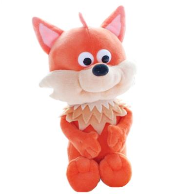 China Plush Customize Lovely Stuffed Fox Mascot Doll for sale