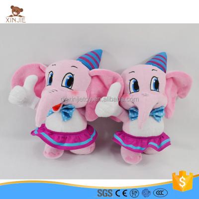 China Plush Customize CE Standard Stuffed Elephant Mascot Doll for sale