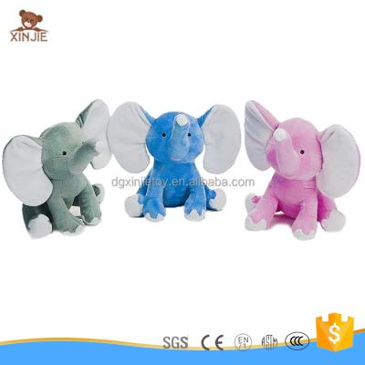 China Plush Customize Sitting Plush Elephant Toy New Design Stuffed Soft Elephant Toy For Promotion for sale