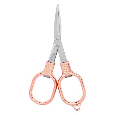 China Multifunctional Durable Foldable Portable Household Scissor Cutting Shop Convenient Folding Scissors Travel Small Working Scissors for sale