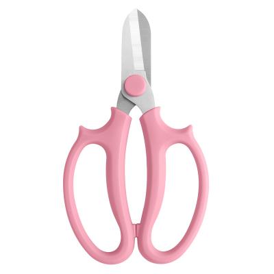 China Professional Strong Floral Scissors Bonsai Cutting Workshop Household Flower Herbal Scissors Fruit Scissors Tree Repair Cutter for sale