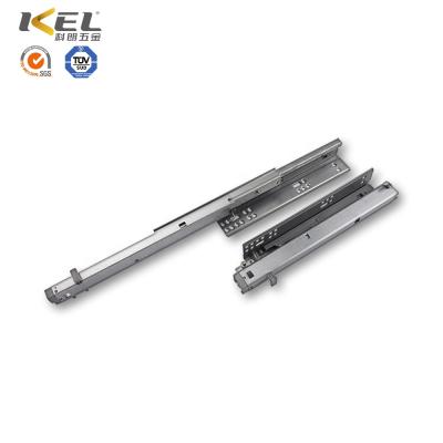 China Soft Closing Telescopic Type Modern Drawer Slides Wholesaler Extension Duty Ball Bearing Slides for sale