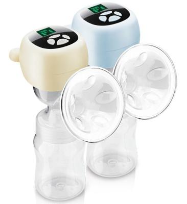 China BPA Free All-in-one Rechargeable Electric Breast Pump With HD LCD Screen USB Filling Line for sale