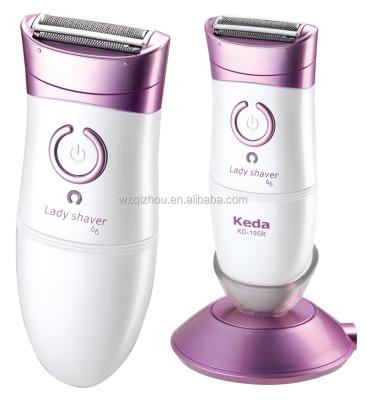 China Rechargeable Lady Shaver New Simple Blade Design for sale