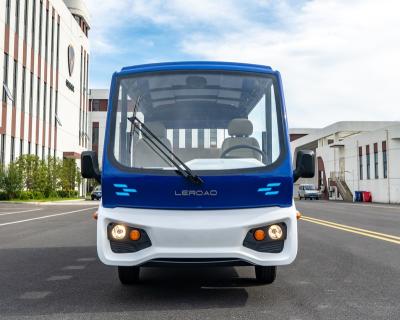 China Long Range Commercial LEROAD LATEST L14 Shuttle Electric Sightseeing Car 4994mm*1532mm*2106mm High Performance 14 Seats for sale