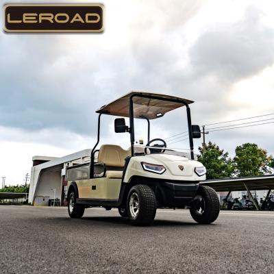 China LEROAD NEW Arrival Shuttle 2 with Aluminium Box Nice Quality Electric Utility Vehicle 18*8.5-8 for sale