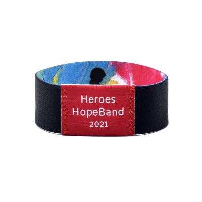 China Waterproof / Waterproof Cloth 13.56mhz NFC Wristbands NFC Wristband Custom Elastic Elastic For Intermediate Fun for sale