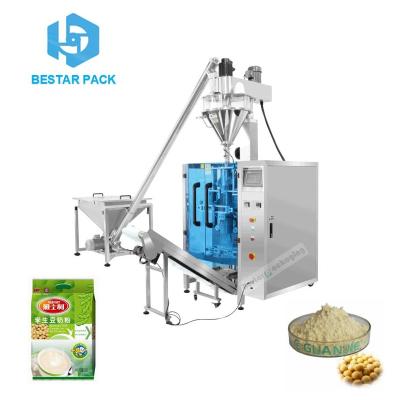 China Automatic Food Soybean Powder Packing Machine With Auger Filler for sale