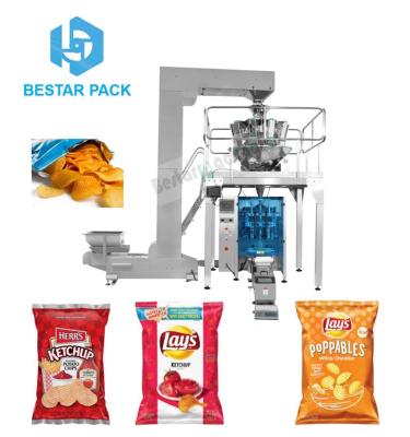 China Chinese High Quality Food Potato Chips PE Bag Packaging Machine for sale