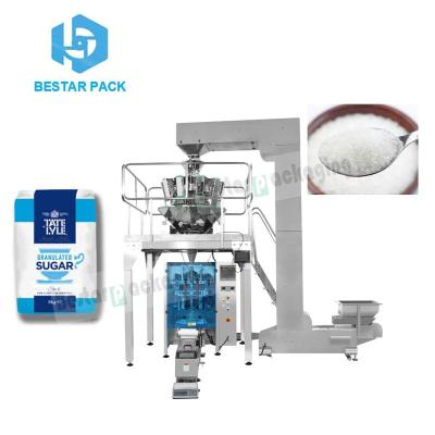 China Food White Sugar Brown Sugar Weighing And Packaging Machine for sale