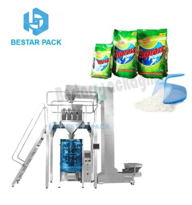 China Vertical Food Packing Machine 2kg Washing Powder Pouch With Hole for sale