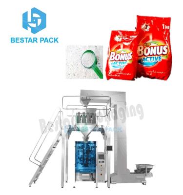 China Food Stainless Steel Packaging Machine Weighing Detergent Powder And Packing for sale