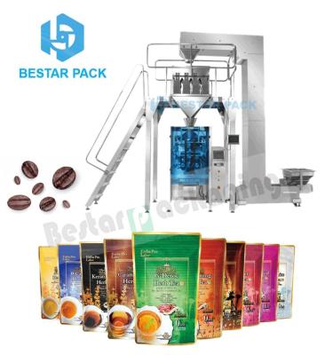 China 1kg Food Coffee Bean Packing Machine With Weighing And Filling Function for sale