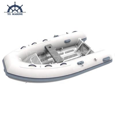 China Relaxing 2.4m Small RIB Inflatable Boat Dinghy in Soft Aluminum for sale