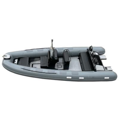 China Durable 20ft CE Certified 600 RIB Ocean PVC/Hypalon/Orca Luxury Aluminum RIB Inflatable Boat For Sale for sale