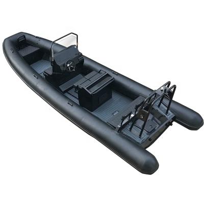 China 23ft Orca RHIB700 Hypalon/PVC Ultralight/Durable Luxury Aluminum RIB Family Using Inflatable Boats for sale