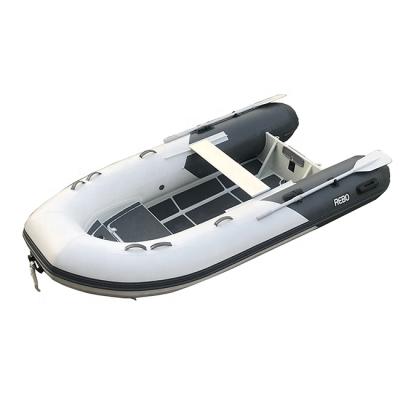 China Durable Small Aluminum Dinghy RHIB330 Hull 11ft Inflatable Boat Orca Hypalon / PVC for sale