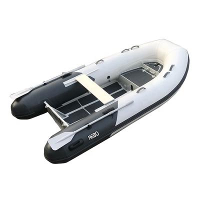 China Durable 11ft Aluminum Hull RHIB330 Inflatable Dinghy Hypalon / PVC / Orca With CE for sale