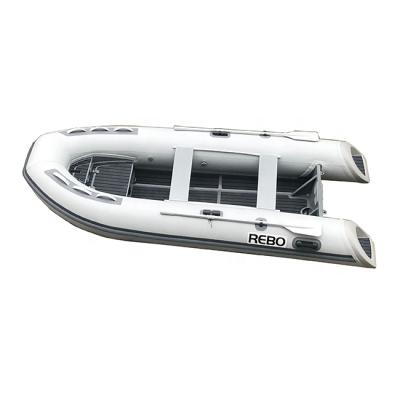 China Hot Sale 12ft Durable RIB360 Hypalon / PVC Small Durable Aluminum Fishing RIB Boats for sale