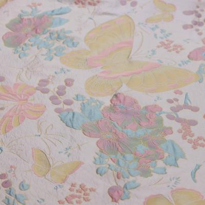 China 100% Tear-resistant Polyester Fancy Pattern Customized Animal Jacquard Fabric For Kids Clothing for sale